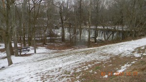  Altamahaw Dam winter of 2015