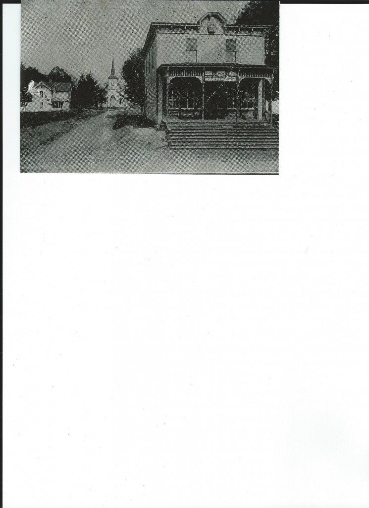 The Hub-The area between the village of Altamahaw and the village of Ossipee, North Carolina. circa 1921